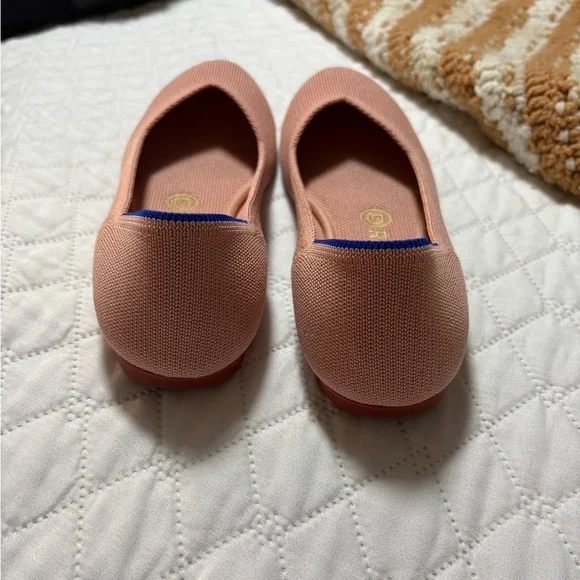 Rothy's Women's Pink Flats Round Toe - Picture 4 of 9